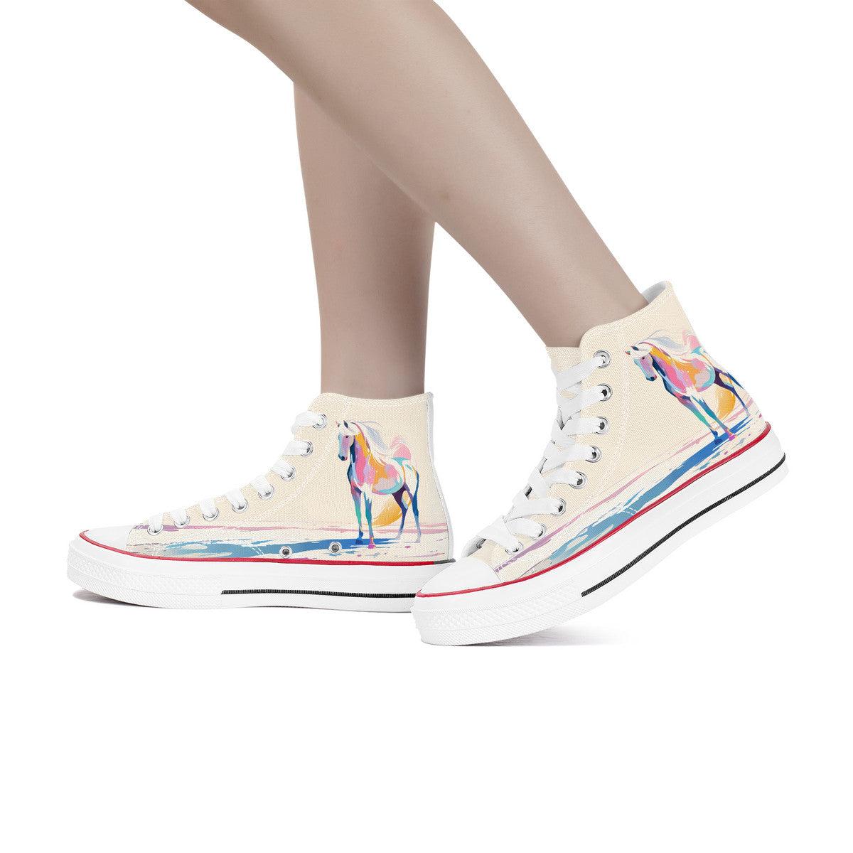 Laced Canvas High-tops