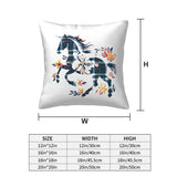 Plaid Knight Throw Pillow Covers