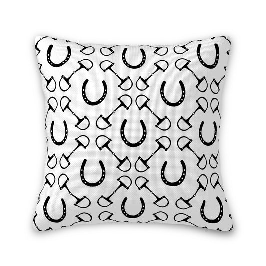 Shoes and Bit Throw Pillow Covers