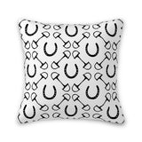 Shoes and Bit Throw Pillow Covers