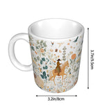 Botanic Riders Ceramic Coffee Mug