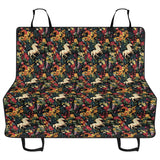 Car Pet Seat Cover - Floral Horse