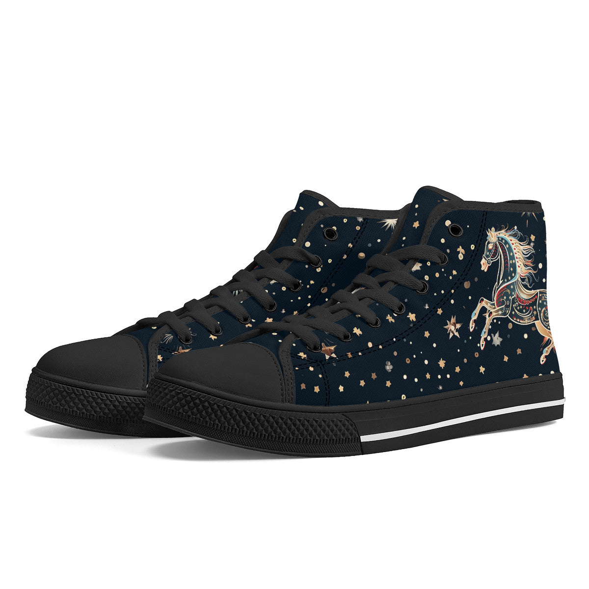 Laced Canvas High-tops