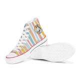 Pastel Funny Horse Hi Tops