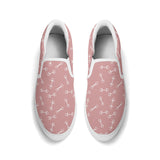 Horse Bit Design Slip On Shoes - Candy Colours - Pink