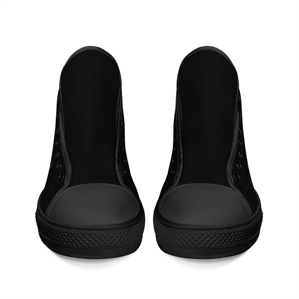 Black Horse Lace Up Hi Tops