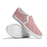 Horse Bit Design Slip On Shoes - Candy Colours - Pink