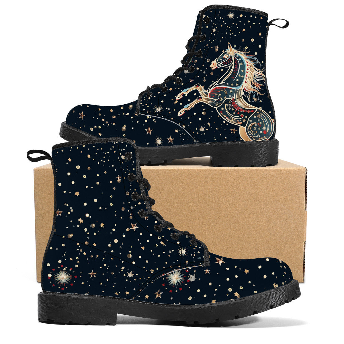Eco Leather Ankle Boot - Starry Horse