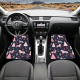 Car Floor Mat - Pink and Horses