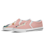 Assymetrical Horse Design  Slip  On Shoes