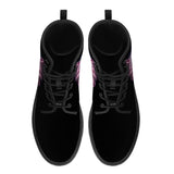 Neon Horse Art Leather Boots