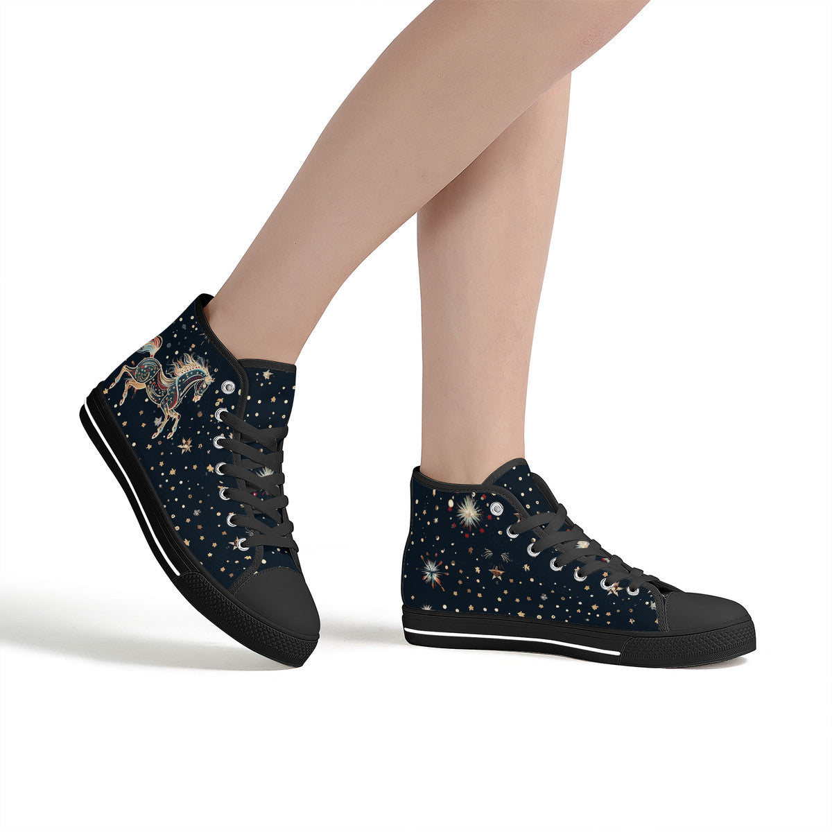 Laced Canvas High-tops