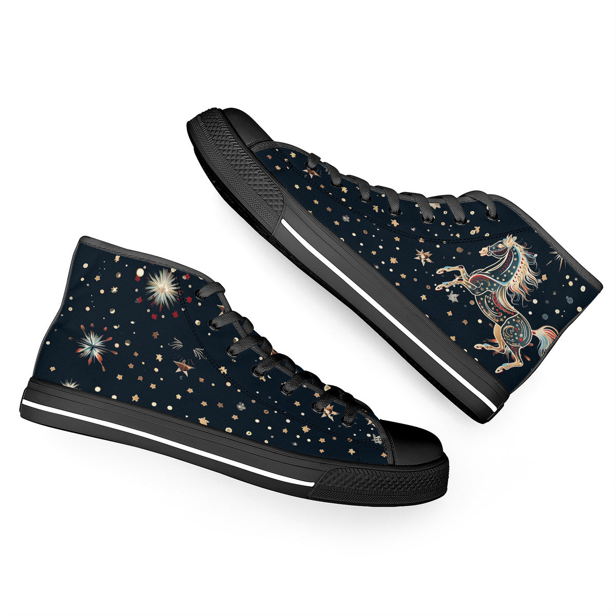 Laced Canvas High-tops