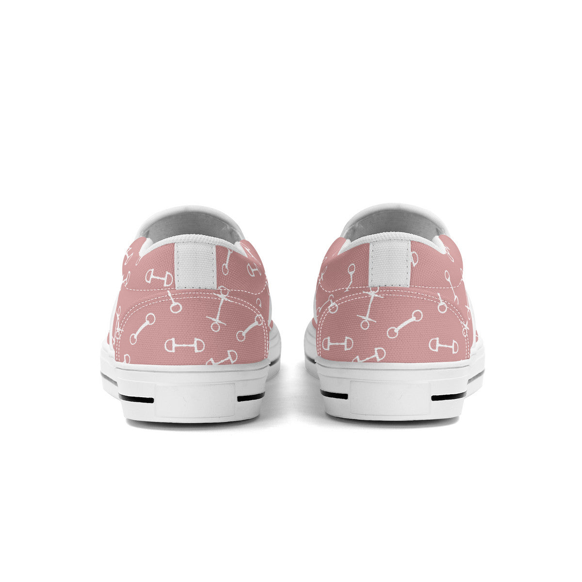 Horse Bit Design Slip On Shoes - Candy Colours - Pink