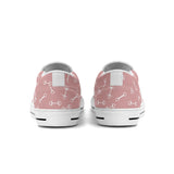 Horse Bit Design Slip On Shoes - Candy Colours - Pink