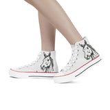 Sketch Art Funny Horse - Hi Tops