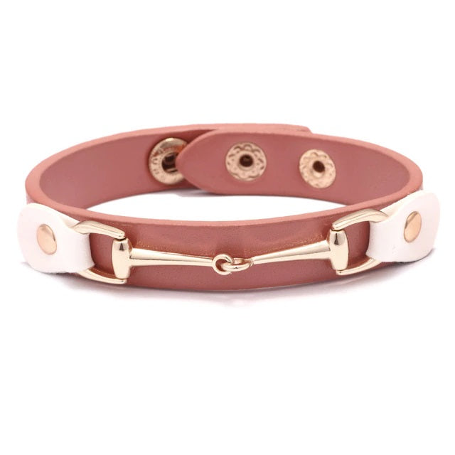 Pony and Horse - Snaffle Bit Bracelet (Click for more colors)