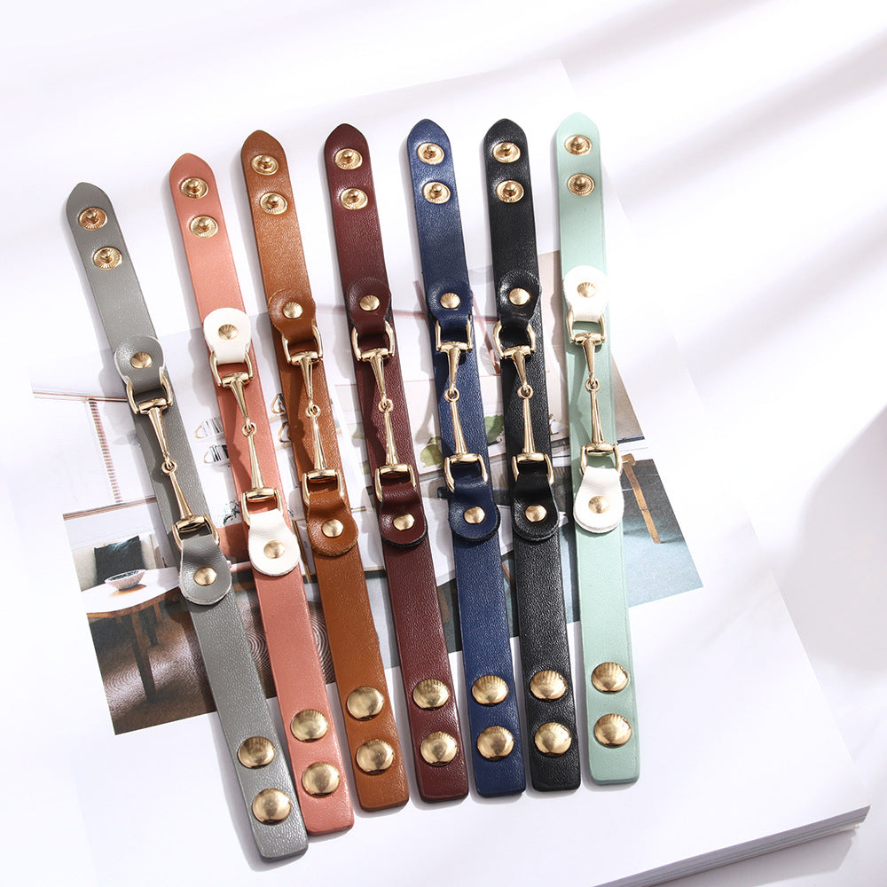 Pony and Horse - Snaffle Bit Bracelet (Click for more colors)