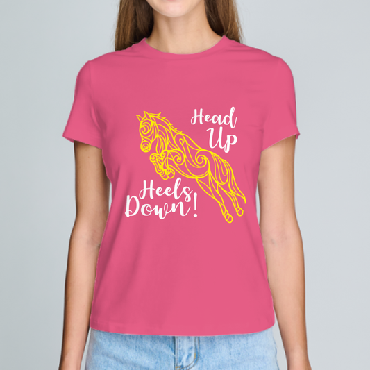 Head Up Heels Down T-shirt (More Colors)