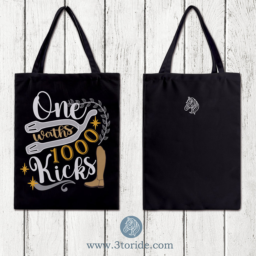 Spur & Leg Canvas Tote Bag