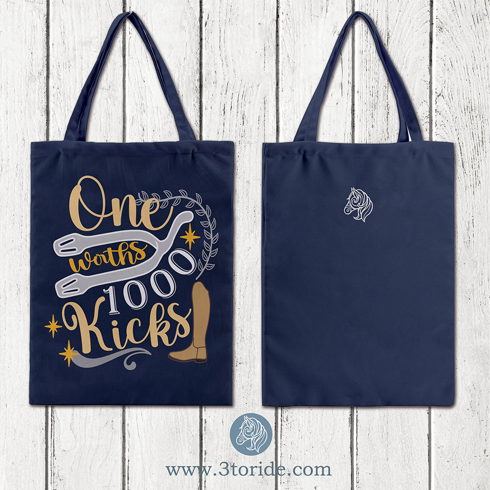 Spur & Leg Canvas Tote Bag