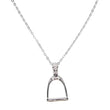 S925 Stirrup Necklace