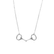 S925 Snaffle Bit Necklace
