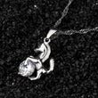 S925 Horse & Diamond Necklace & Earring Set