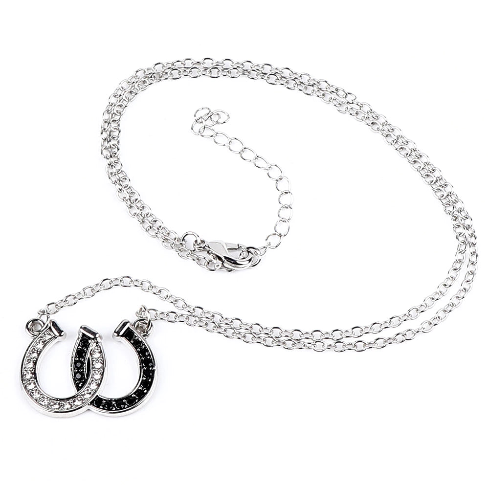 Sparkling Horseshoe Pair