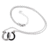 Sparkling Horseshoe Pair