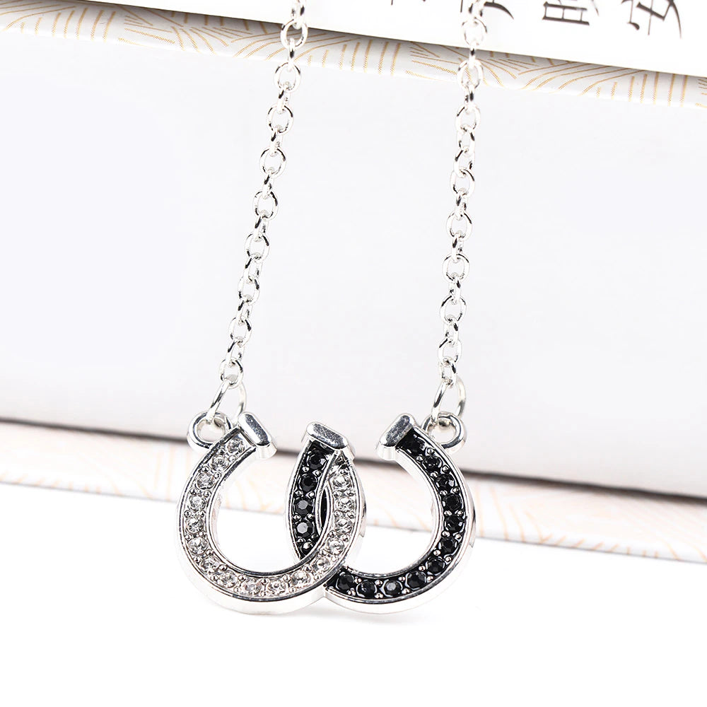 Sparkling Horseshoe Pair