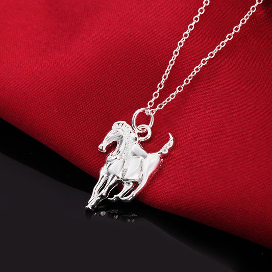 Silver Horse Pendant