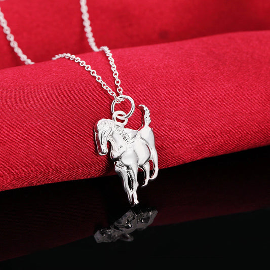 Silver Horse Pendant