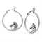 Horse Hoop Earring