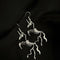 Unicorn Skeleton Dangle Earring