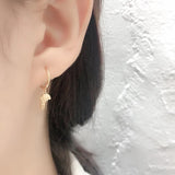 S925 Horsehead Dangle Earring