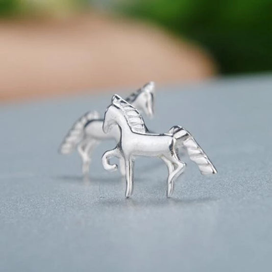 Horse Stud Earring