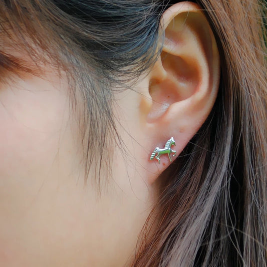 Horse Stud Earring