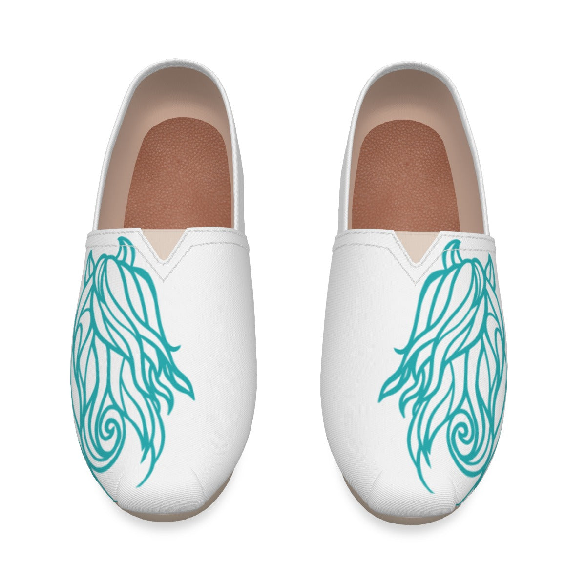 Friesian Inspired Canvas Shoes