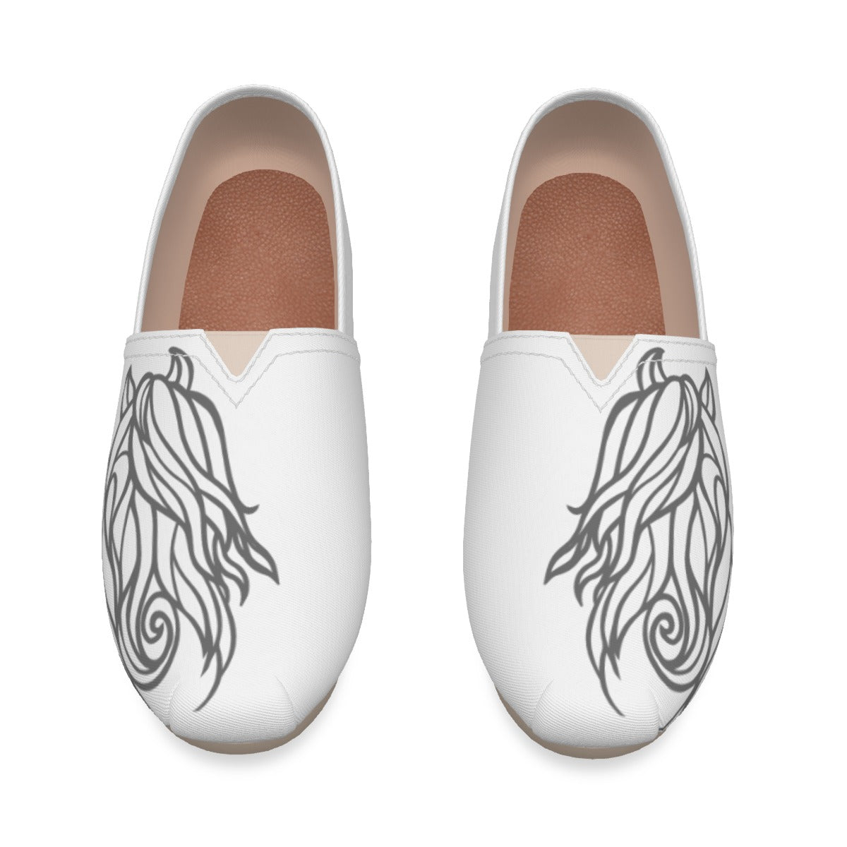 Friesian Inspired Canvas Shoes
