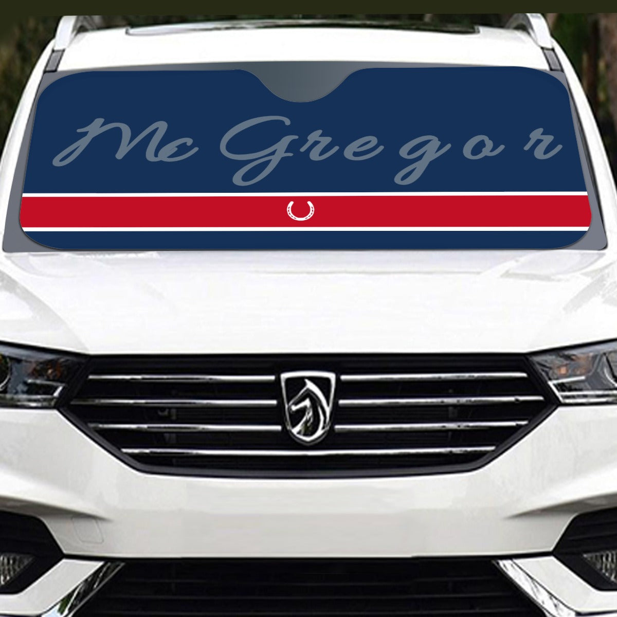 Personalized Windshield Sunshade