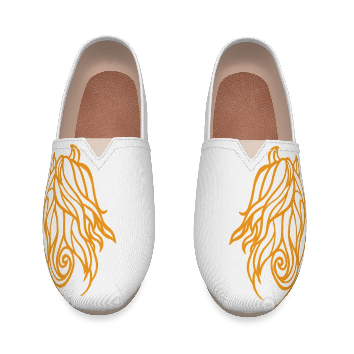 Friesian Inspired Canvas Shoes