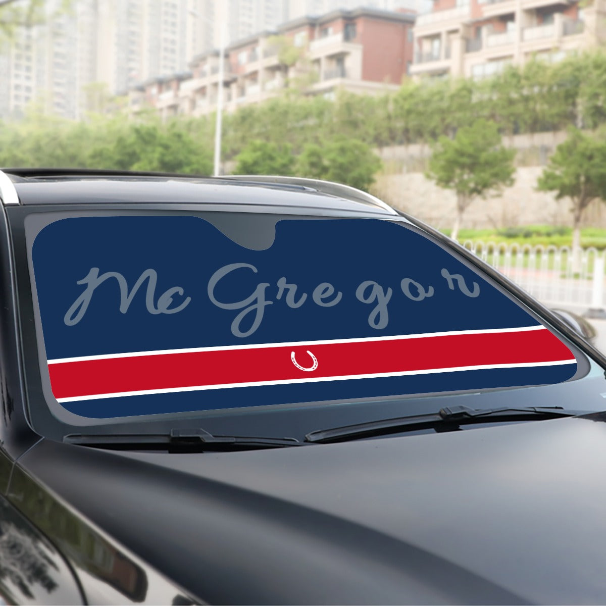 Personalized Windshield Sunshade