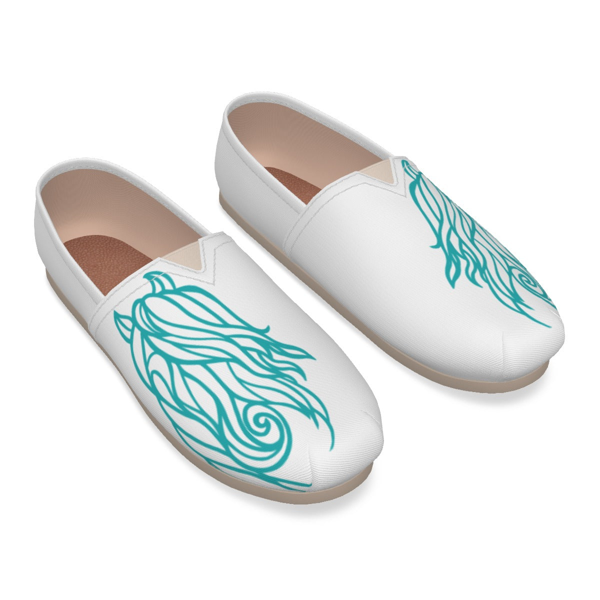 Friesian Inspired Canvas Shoes