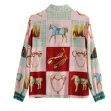 Horse & Tack Women Chiffon Blouse