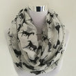 Horse Silhouette Shawl
