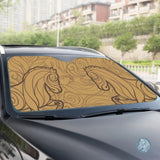 Piaffe - Windshield Sunshade (Brown)