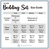 Horseshoe Pattern Bedding Set (125 gsm)