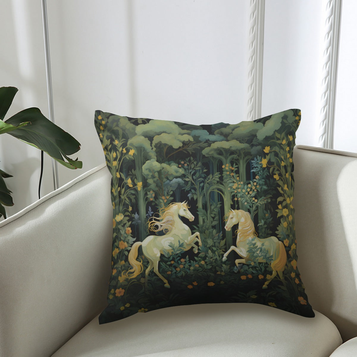Couch Pillowcase - Deep Forest