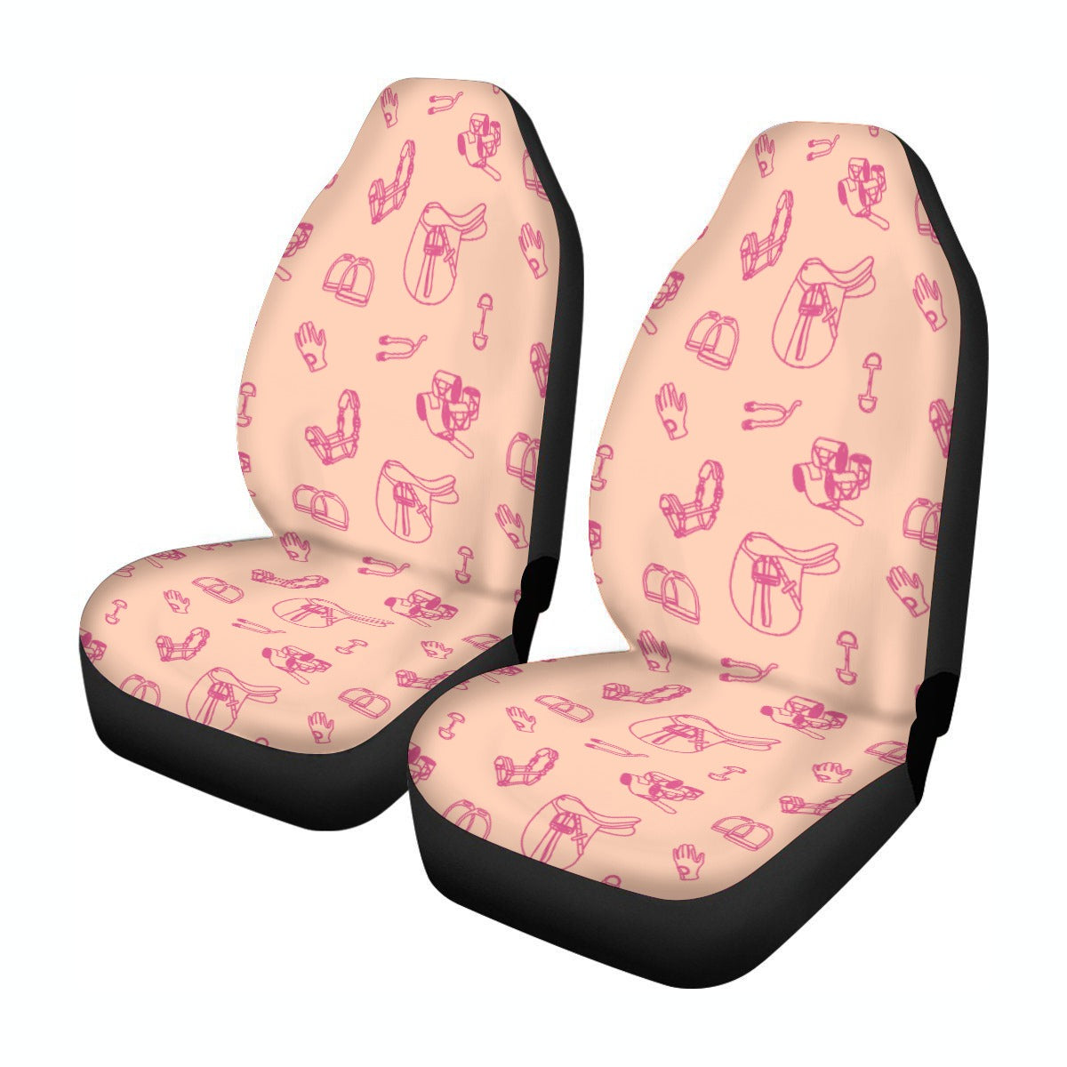 Saddle & Tack - Universal Car Seat Cover - Pink